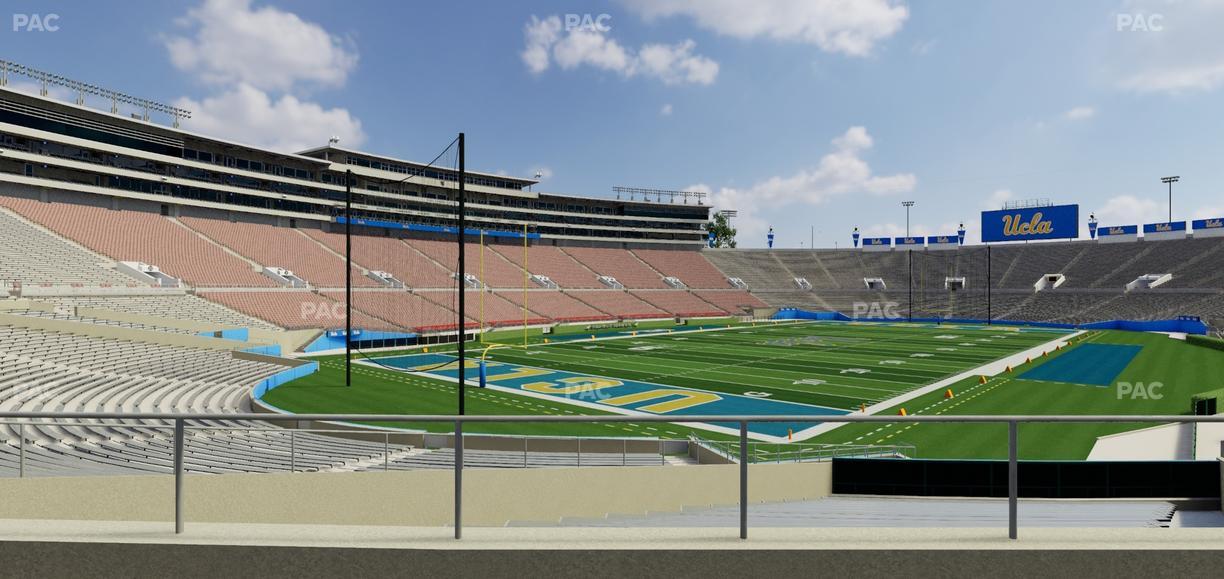 Rose Bowl Stadium - Section Lower 28 L Seat View