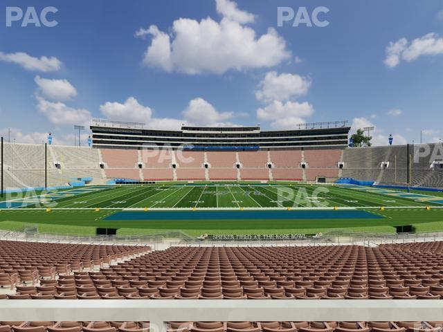 Rose Bowl Stadium - Section Lower 4 H Seat View
