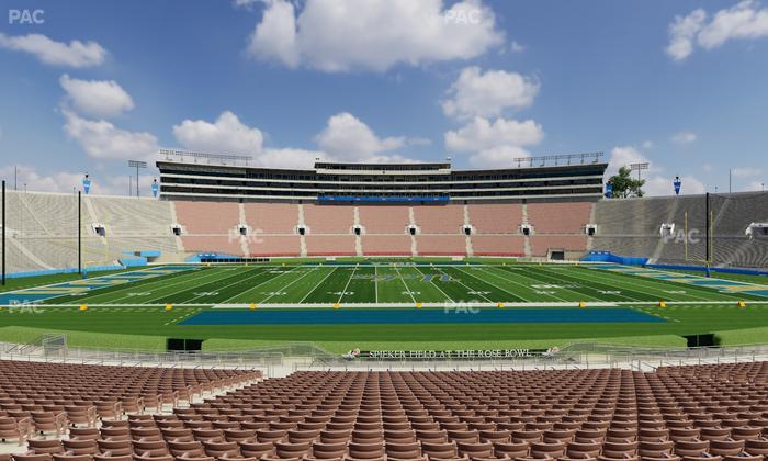 Rose Bowl Stadium - Section Lower 4 H Seat View