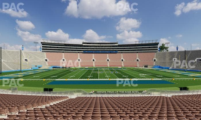 Rose Bowl Stadium - Section Lower 4 H Seat View
