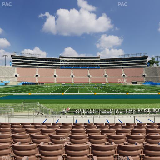 Rose Bowl Stadium - Section Lower 4 H Seat View