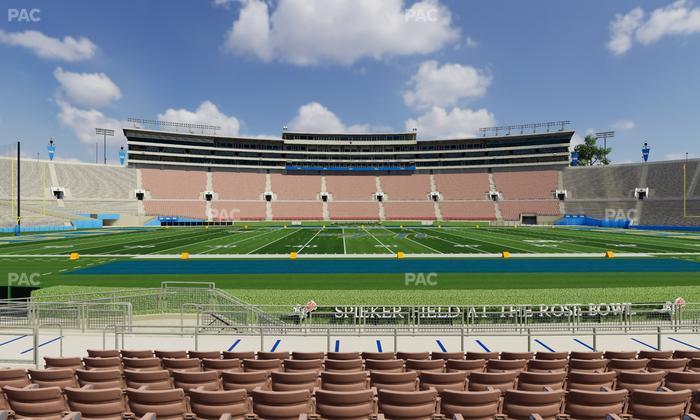 Rose Bowl Stadium - Section Lower 4 H Seat View