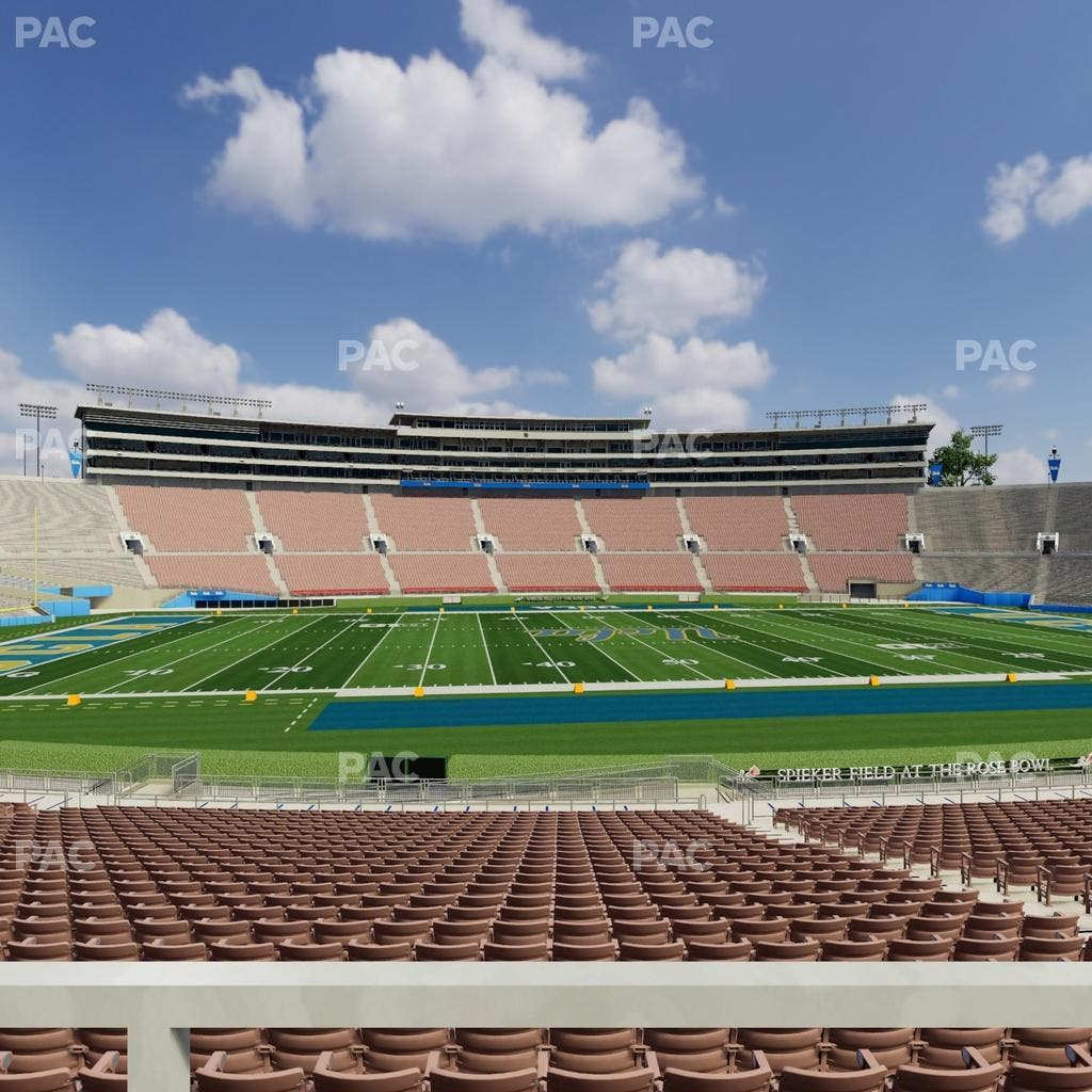 Rose Bowl Stadium - Section Lower 4 L Seat View