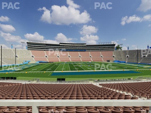 Rose Bowl Stadium - Section Lower 4 L Seat View