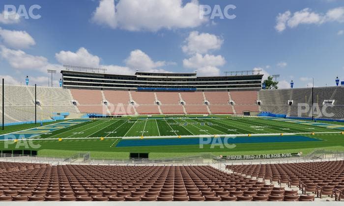 Rose Bowl Stadium - Section Lower 4 L Seat View