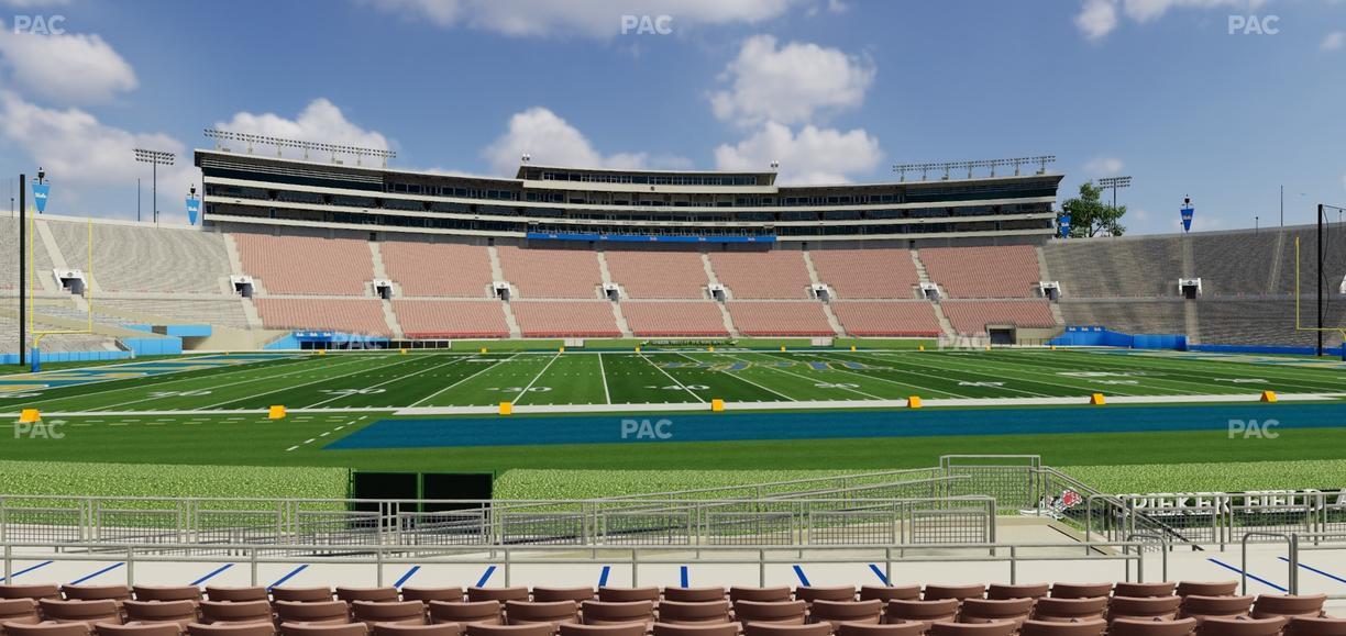 Rose Bowl Stadium - Section Lower 4 L Seat View