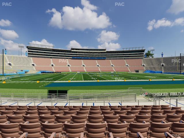 Rose Bowl Stadium - Section Lower 4 L Seat View