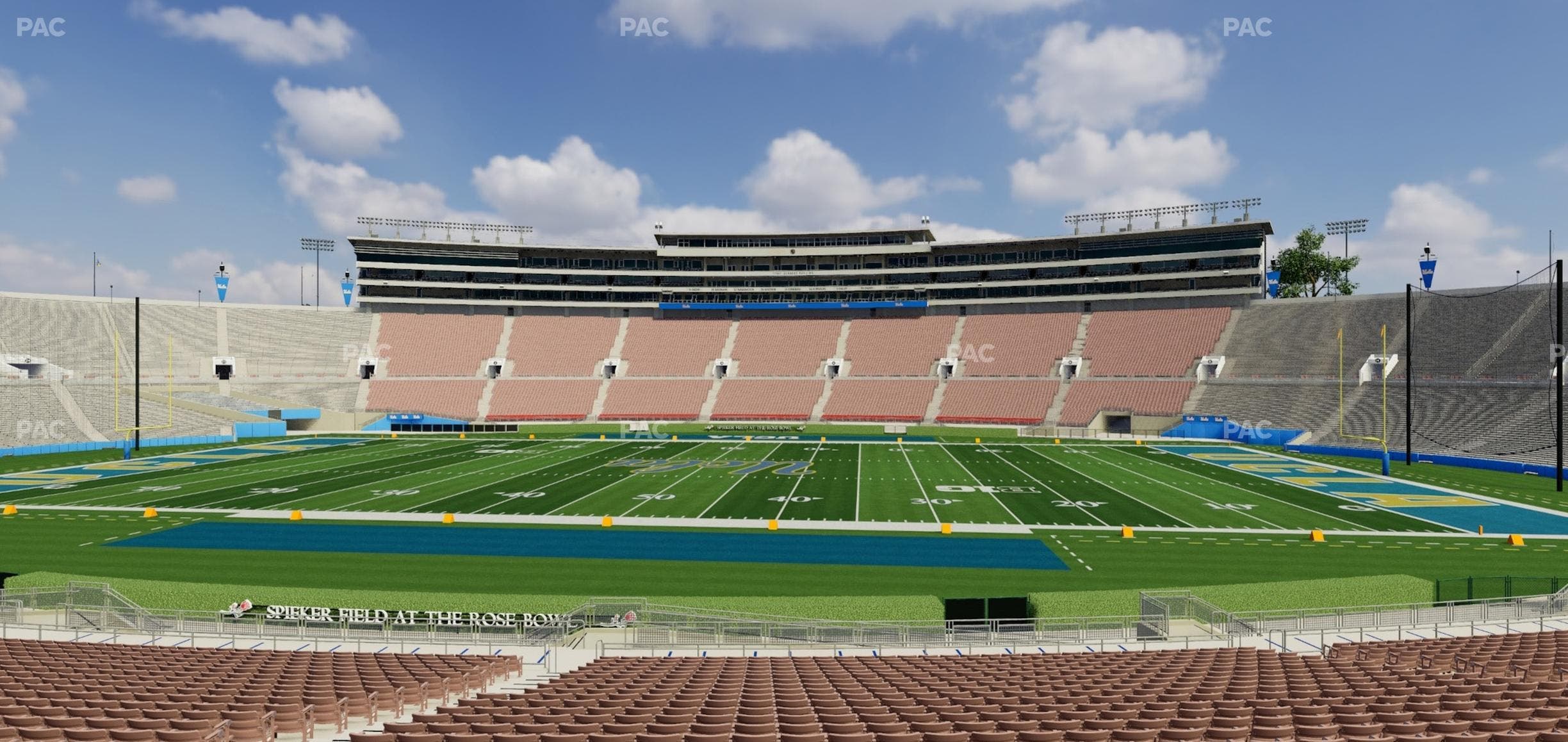 Rose Bowl Stadium - Section Lower 5 H Seat View