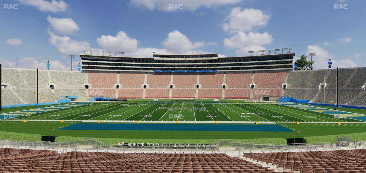 Rose Bowl Stadium - Section Lower 5 L Seat View