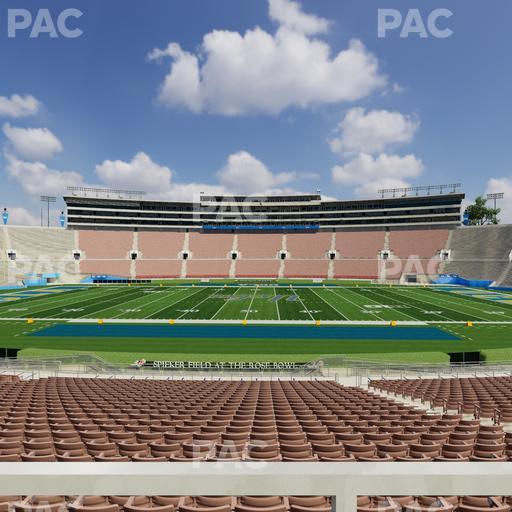 Rose Bowl Stadium - Section Lower 5 L Seat View