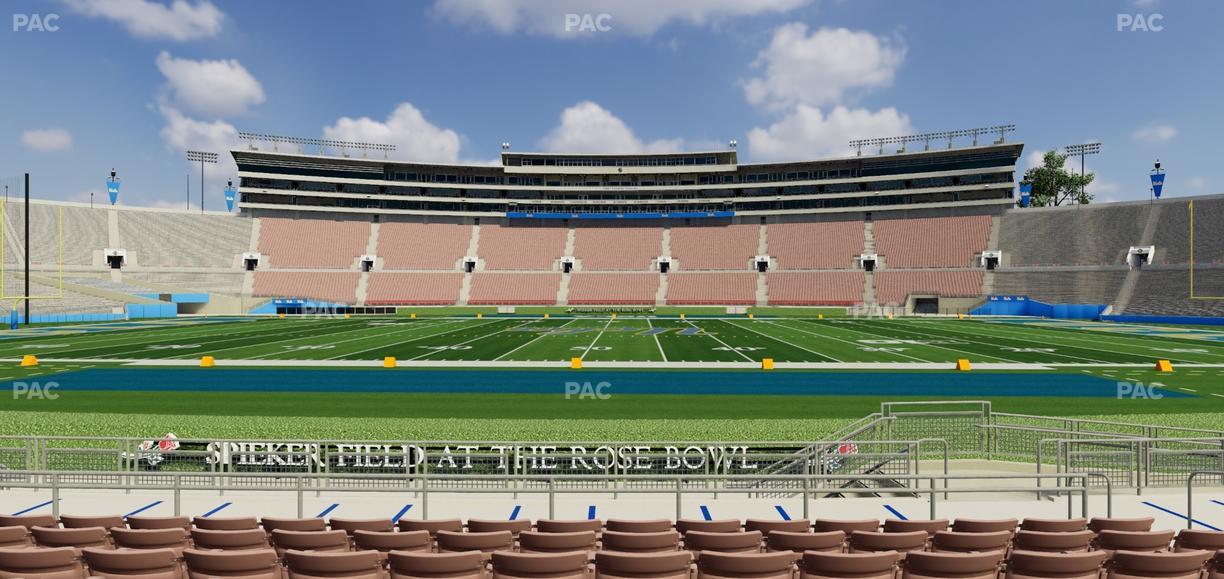 Rose Bowl Stadium - Section Lower 5 L Seat View