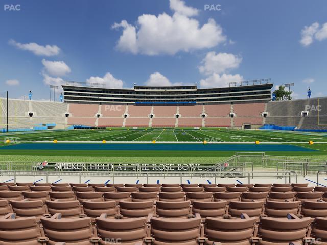 Rose Bowl Stadium - Section Lower 5 L Seat View