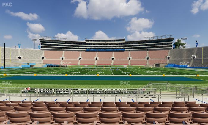 Rose Bowl Stadium - Section Lower 5 L Seat View