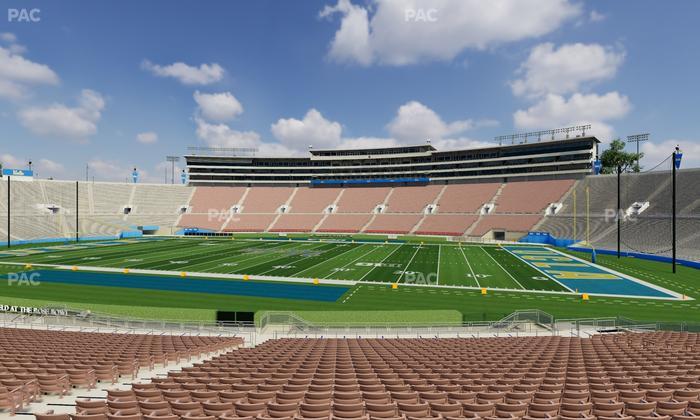 Rose Bowl Stadium - Section Lower 6 H Seat View