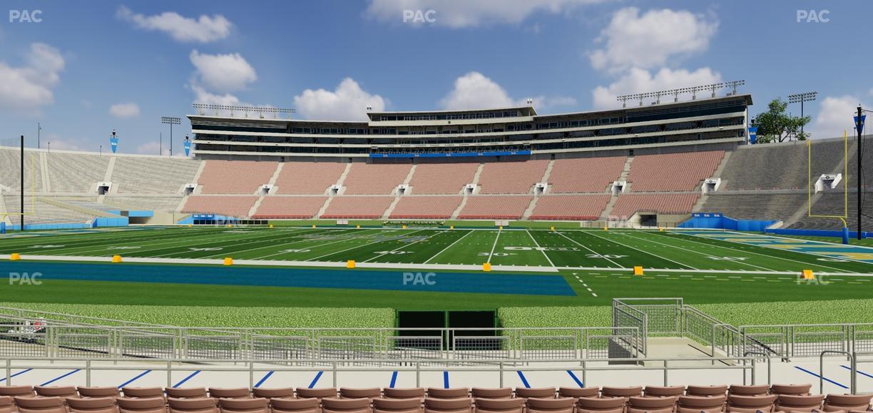 Rose Bowl Stadium - Section Lower 6 L Seat View