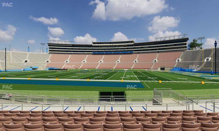 Rose Bowl Stadium - Section Lower 6 L Seat View