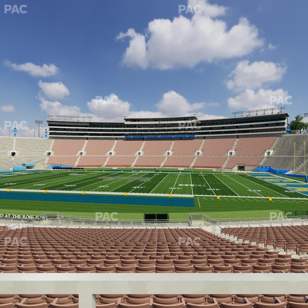 Rose Bowl Stadium - Section Lower 6 L Seat View