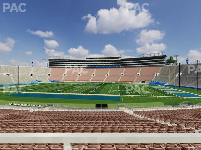 Rose Bowl Stadium - Section Lower 6 L Seat View