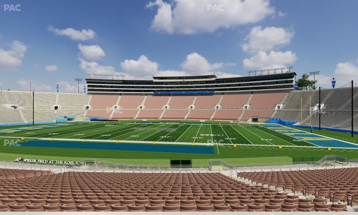 Rose Bowl Stadium - Section Lower 6 L Seat View
