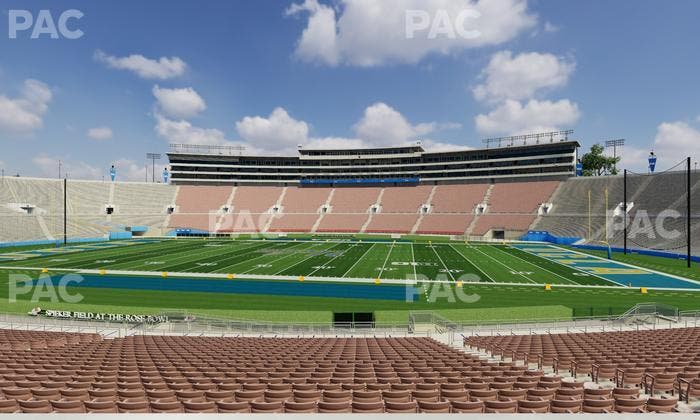 Rose Bowl Stadium - Section Lower 6 L Seat View