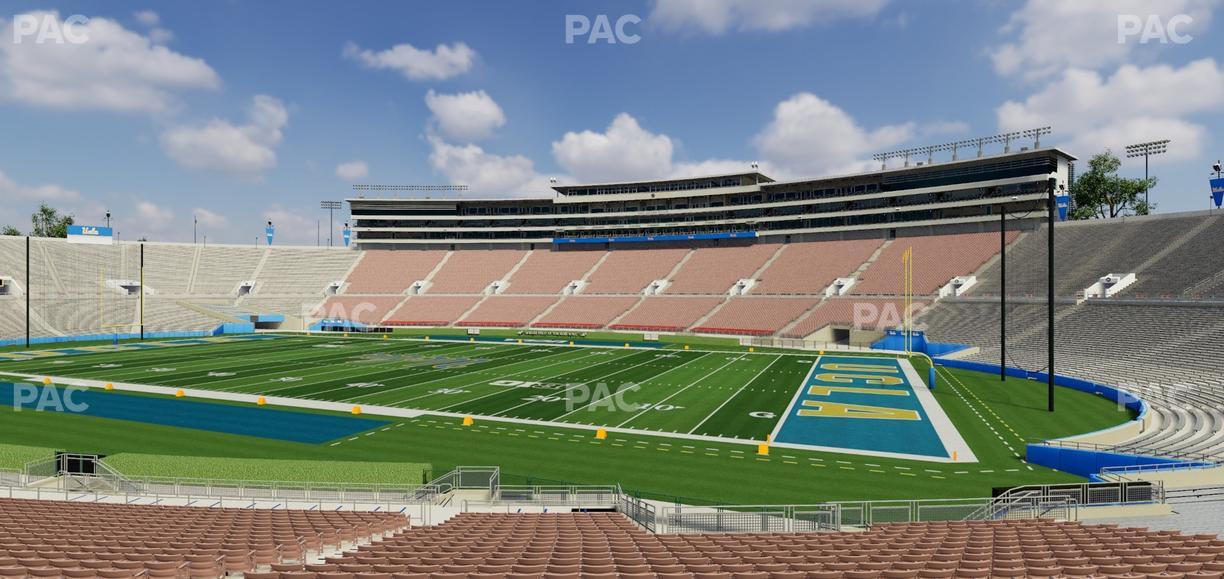 Rose Bowl Stadium - Section Lower 7 H Seat View