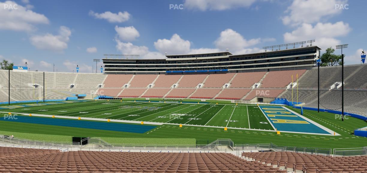 Rose Bowl Stadium - Section Lower 7 L Seat View