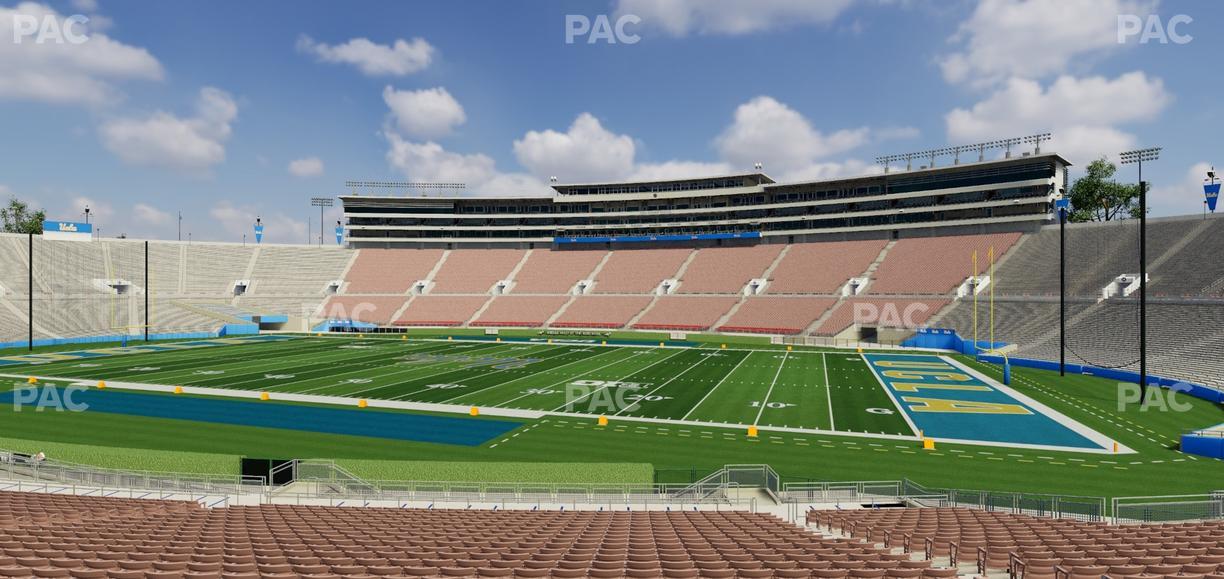 Rose Bowl Stadium - Section Lower 7 L Seat View