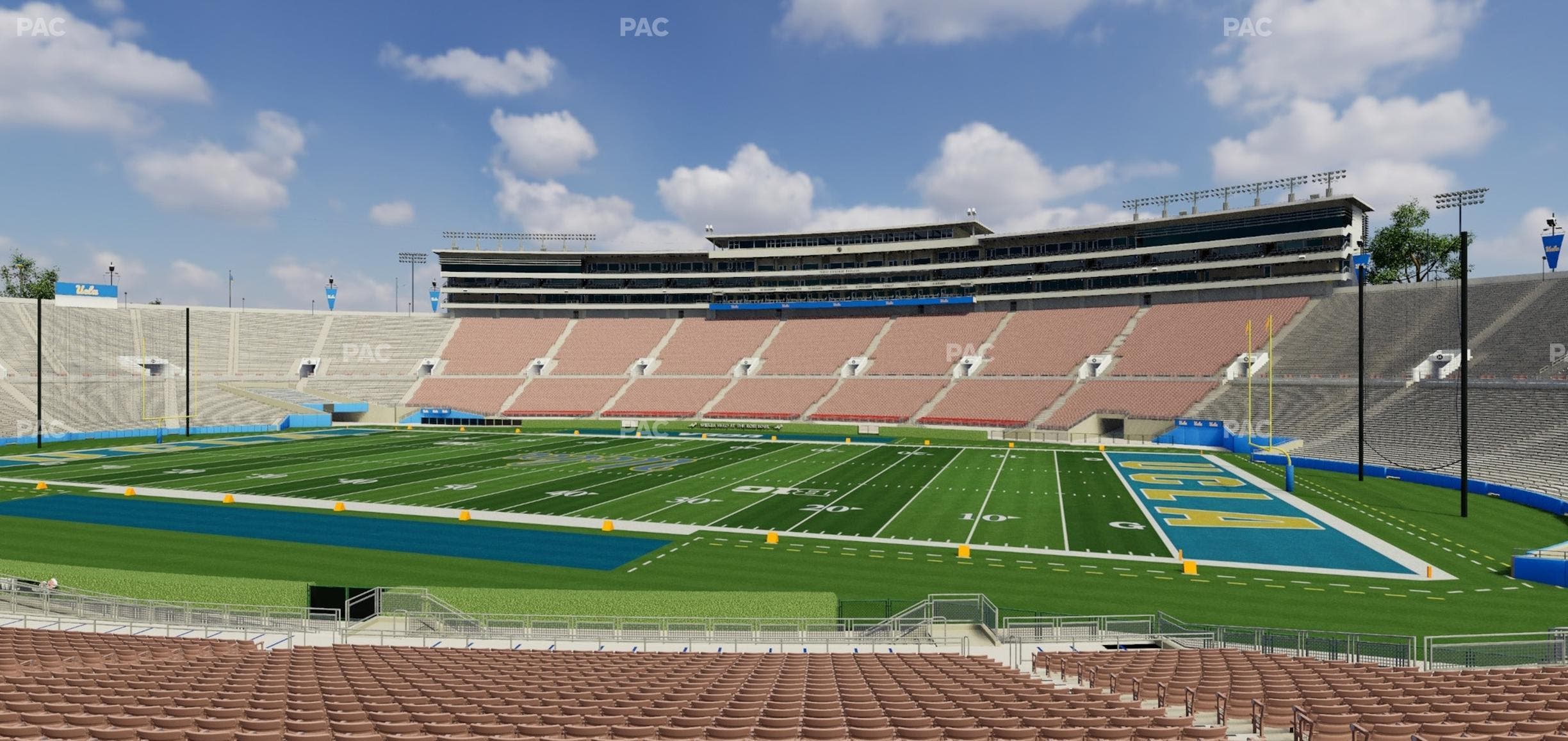 Rose Bowl Stadium - Section Lower 7 L Seat View