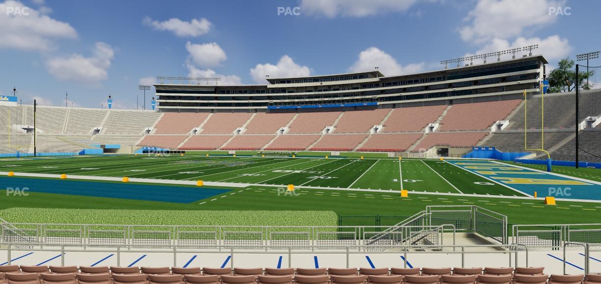 Rose Bowl Stadium - Section Lower 7 L Seat View