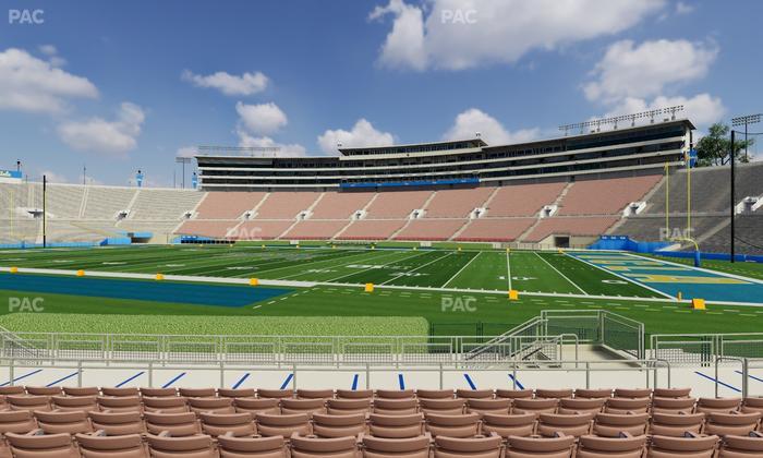 Rose Bowl Stadium - Section Lower 7 L Seat View