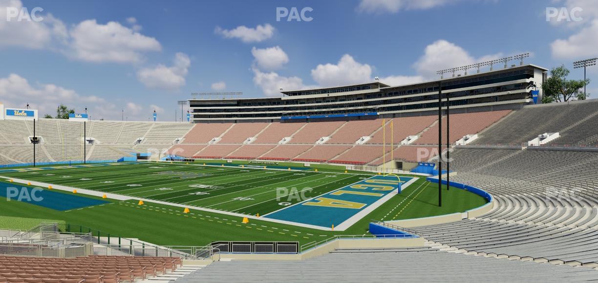Rose Bowl Stadium - Section Lower 8 H Seat View