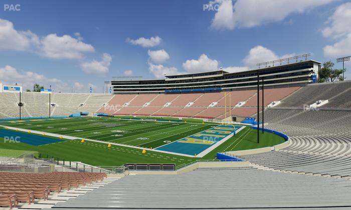 Rose Bowl Stadium - Section Lower 8 H Seat View
