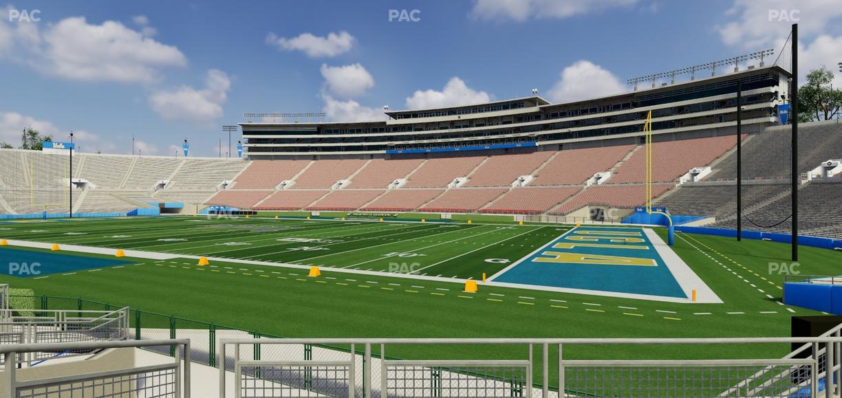 Rose Bowl Stadium - Section Lower 8 L Seat View