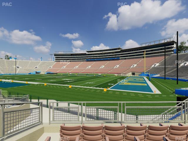 Rose Bowl Stadium - Section Lower 8 L Seat View