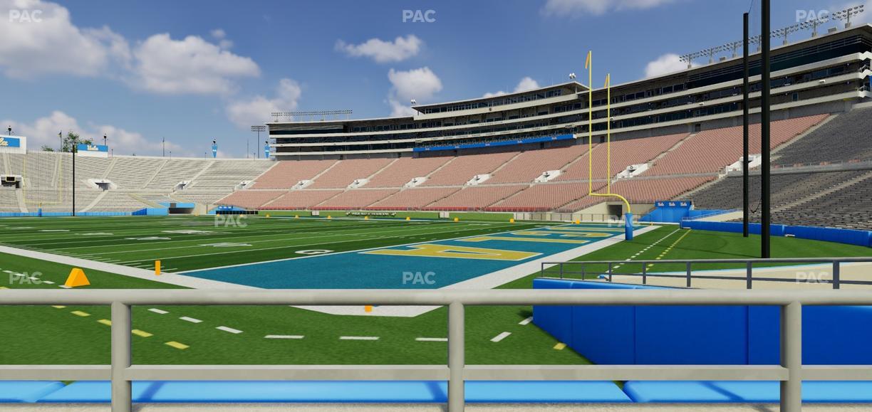 Rose Bowl Stadium - Section Lower 9 L Seat View