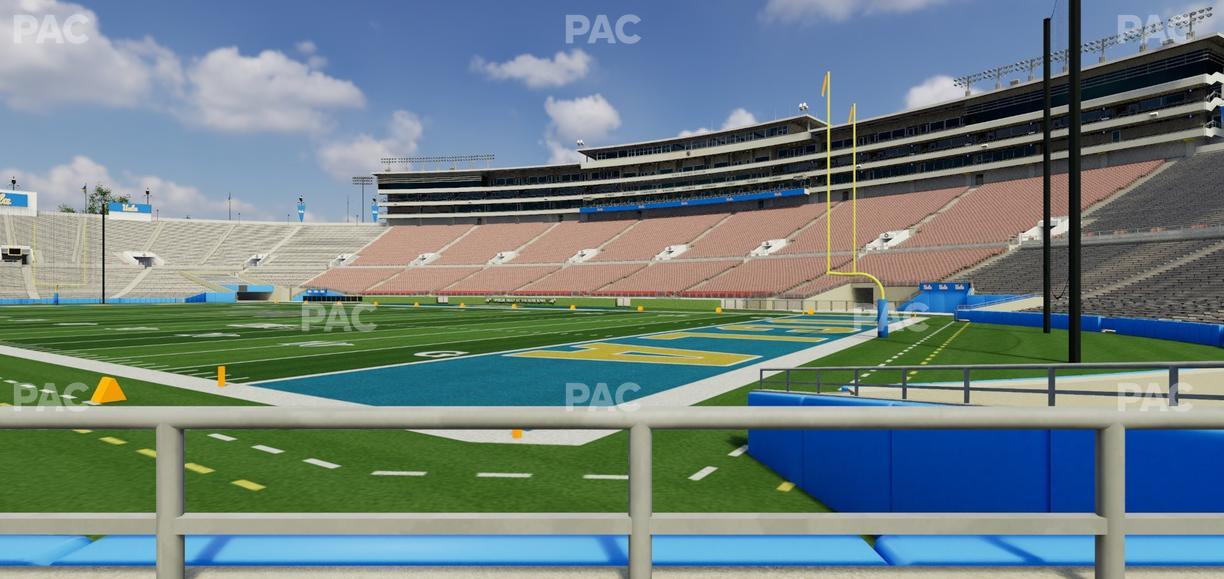 Rose Bowl Stadium - Section Lower 9 L Seat View