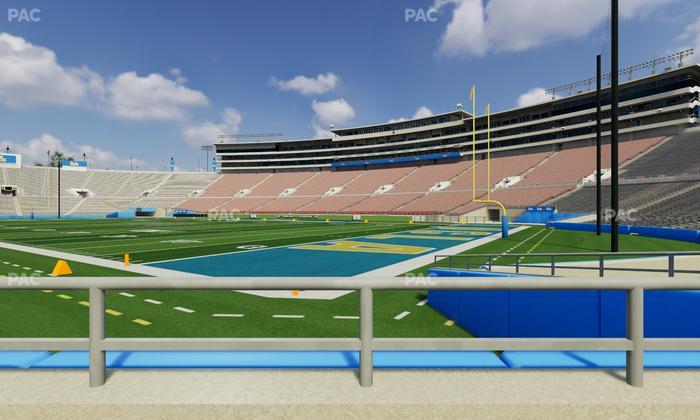 Rose Bowl Stadium - Section Lower 9 L Seat View