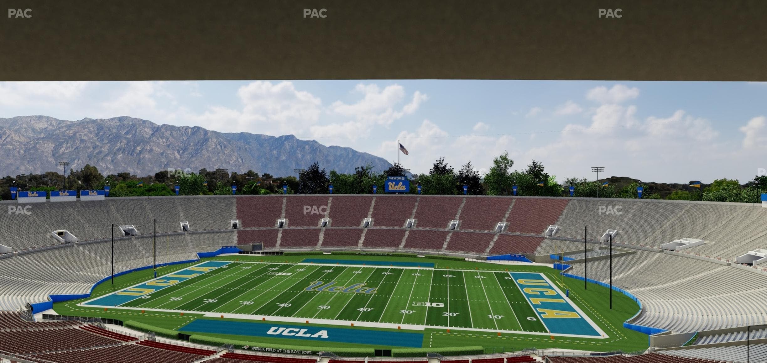 Rose Bowl Stadium - Section Suite E 13 Seat View