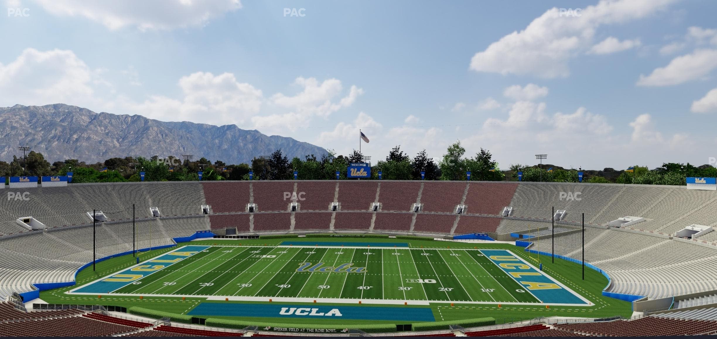 Rose Bowl Stadium - Section Suite E 15 Seat View