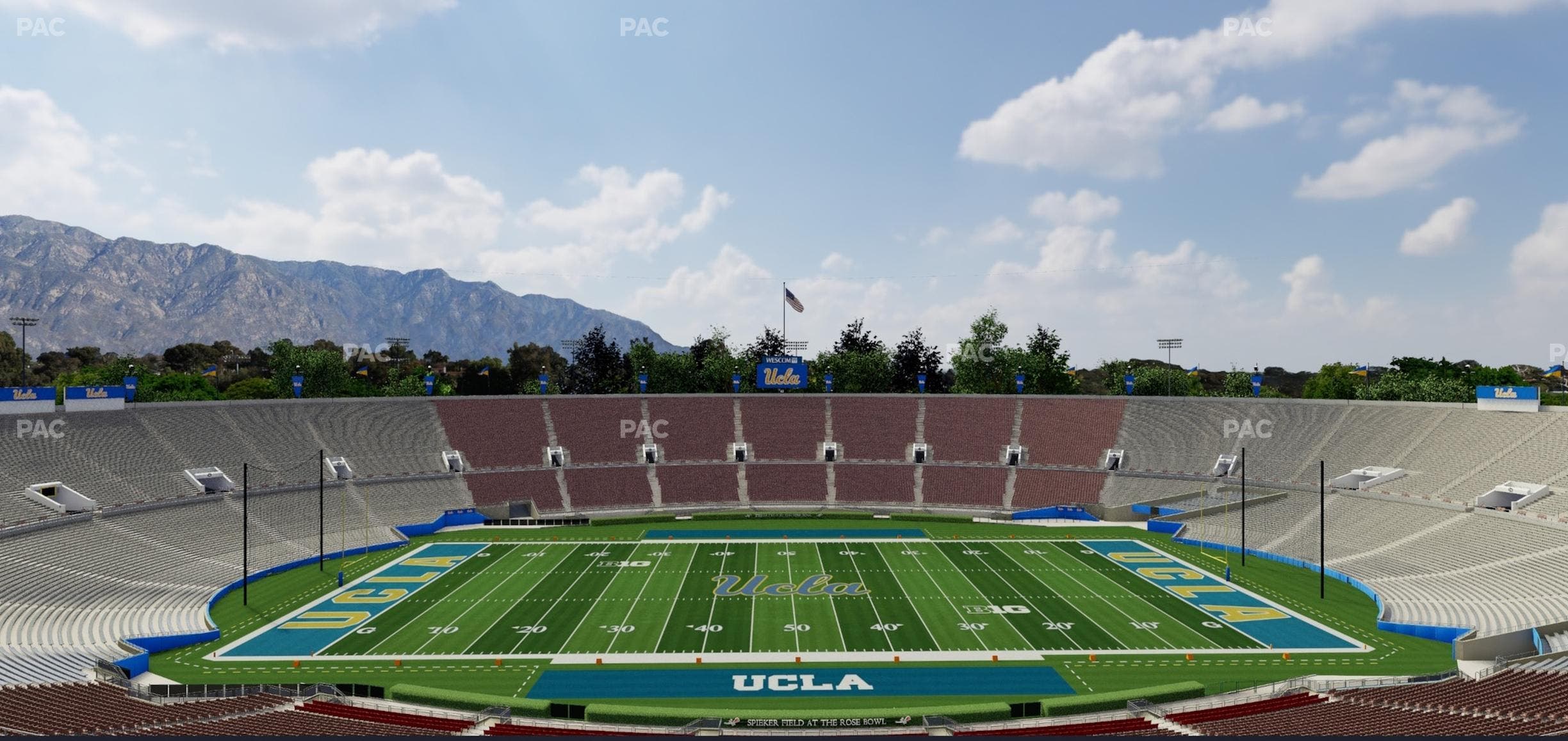Rose Bowl Stadium - Section Suite E 17 Seat View