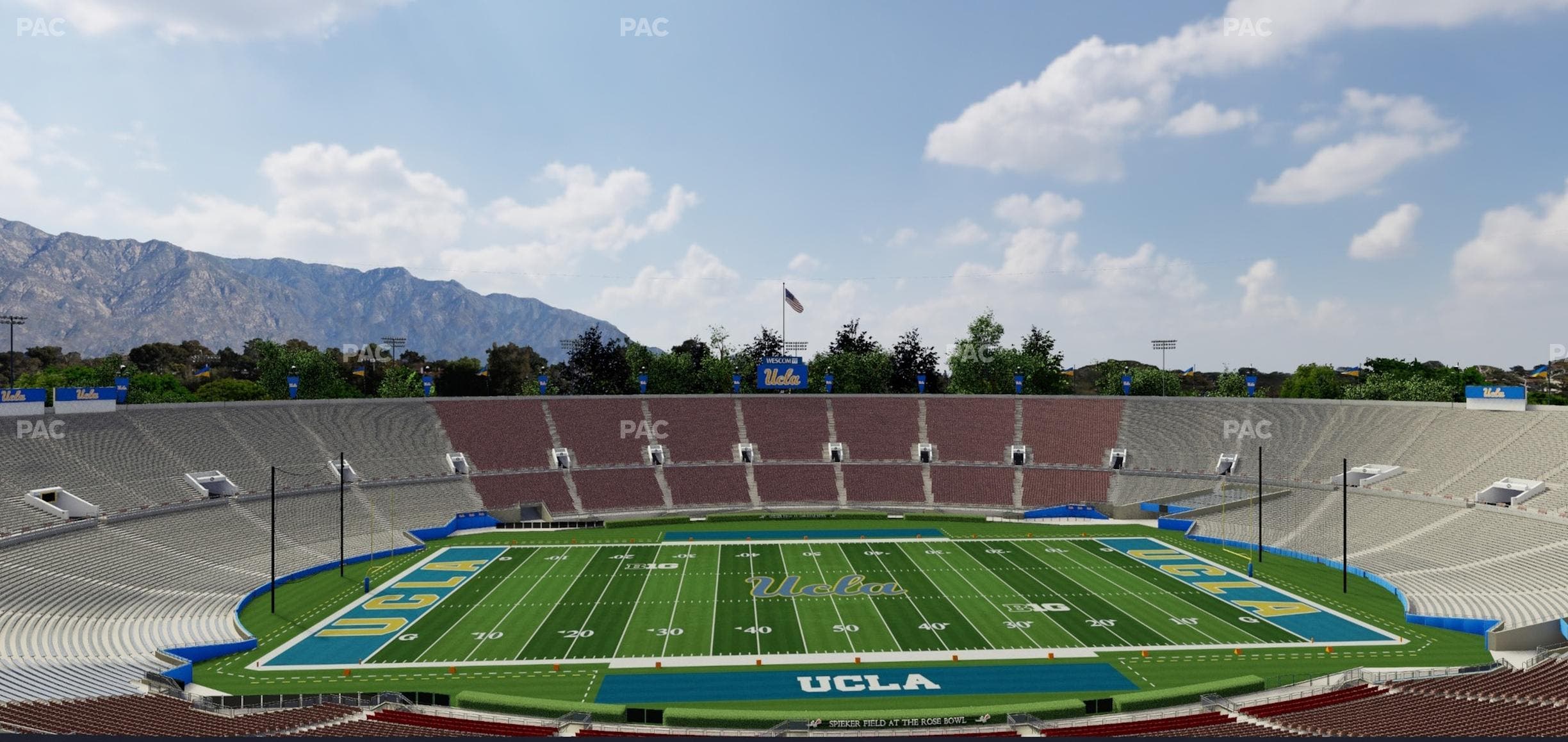 Rose Bowl Stadium - Section Suite E 18 Seat View