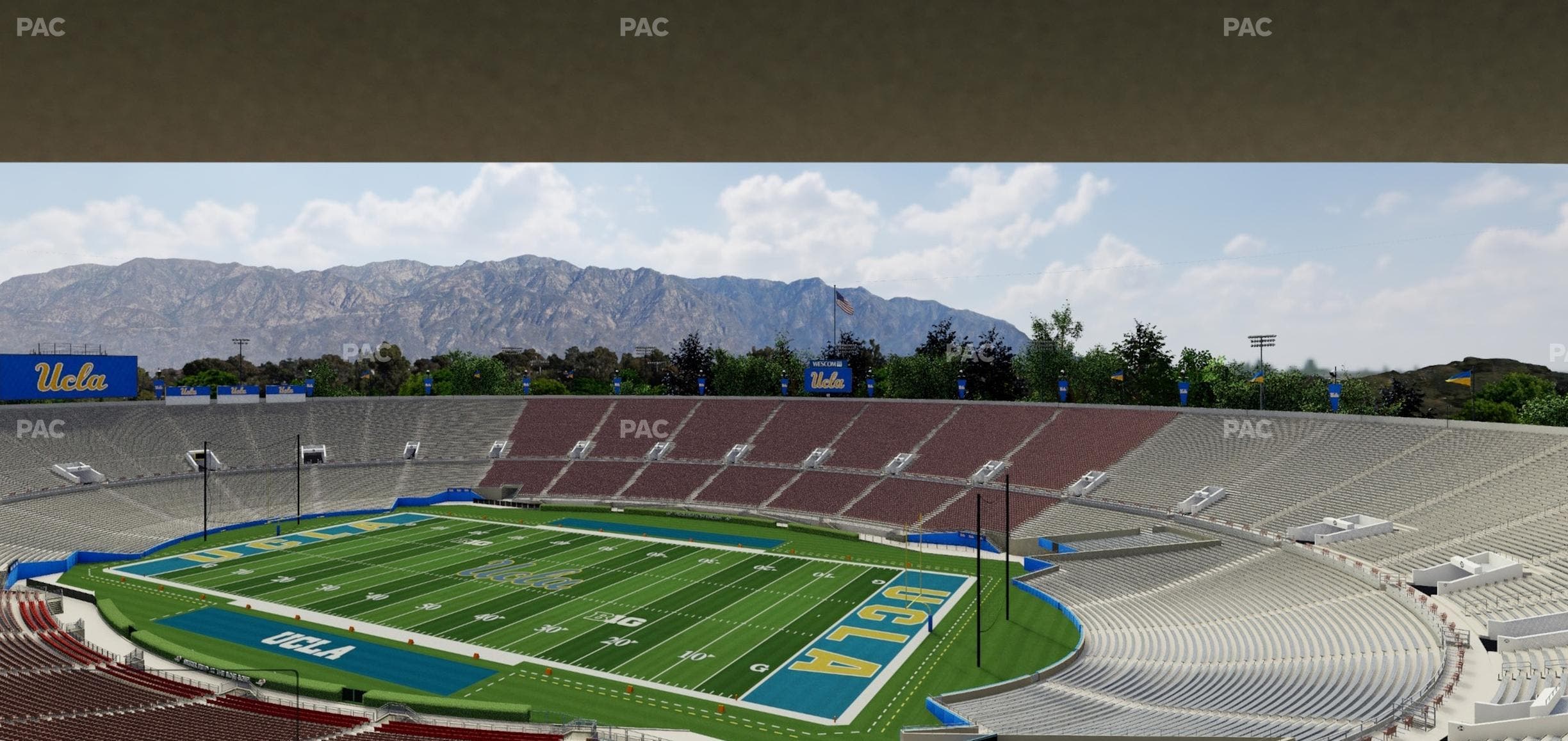Rose Bowl Stadium - Section Suite E 2 Seat View