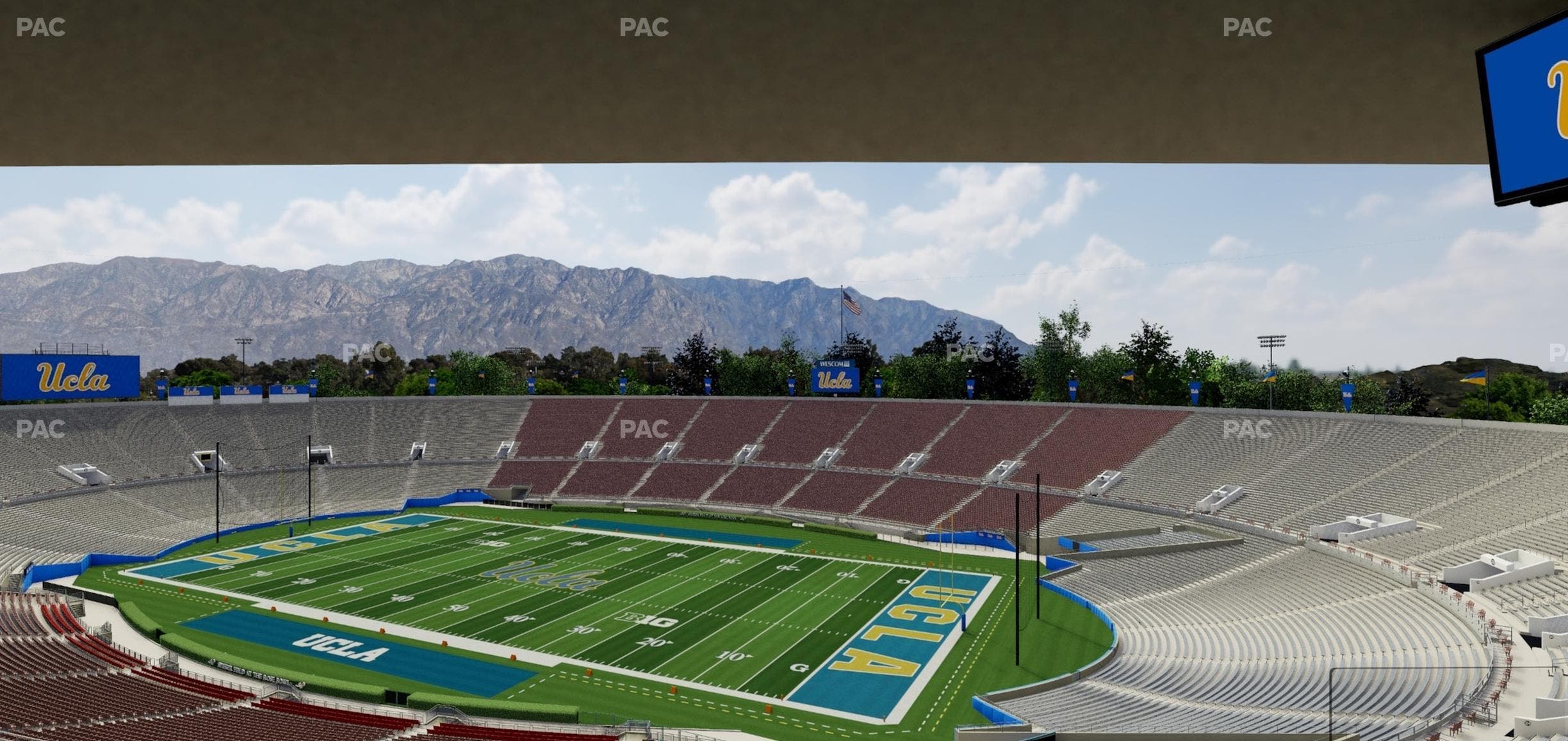 Rose Bowl Stadium - Section Suite E 3 Seat View