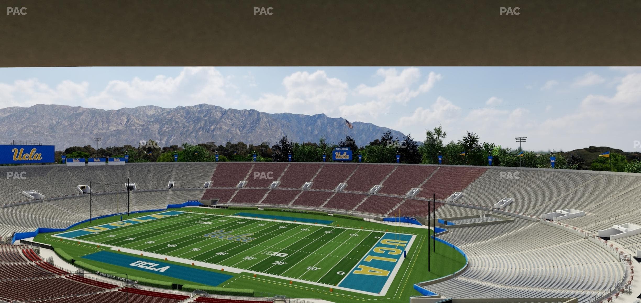 Rose Bowl Stadium - Section Suite E 4 Seat View