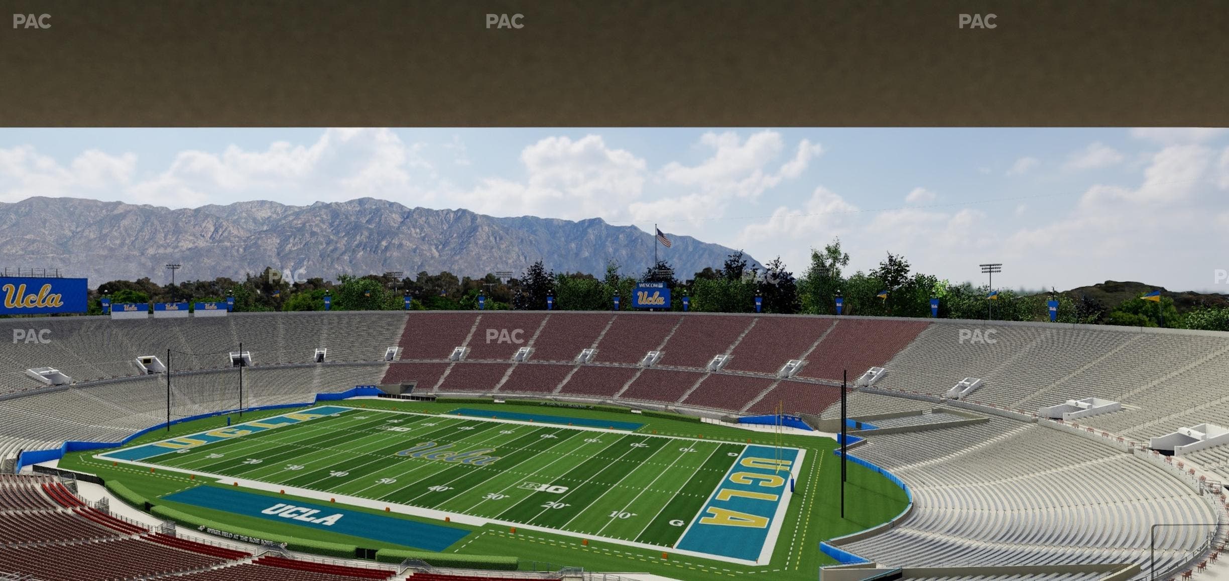 Rose Bowl Stadium - Section Suite E 5 Seat View