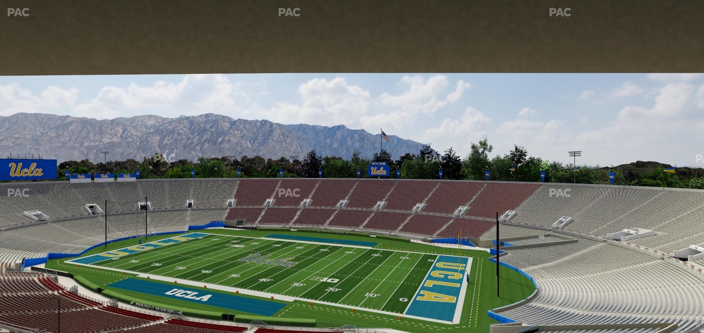 Rose Bowl Stadium - Section Suite E 6 Seat View
