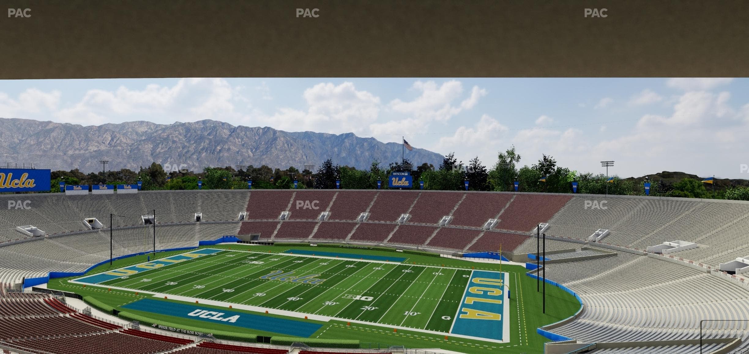 Rose Bowl Stadium - Section Suite E 7 Seat View