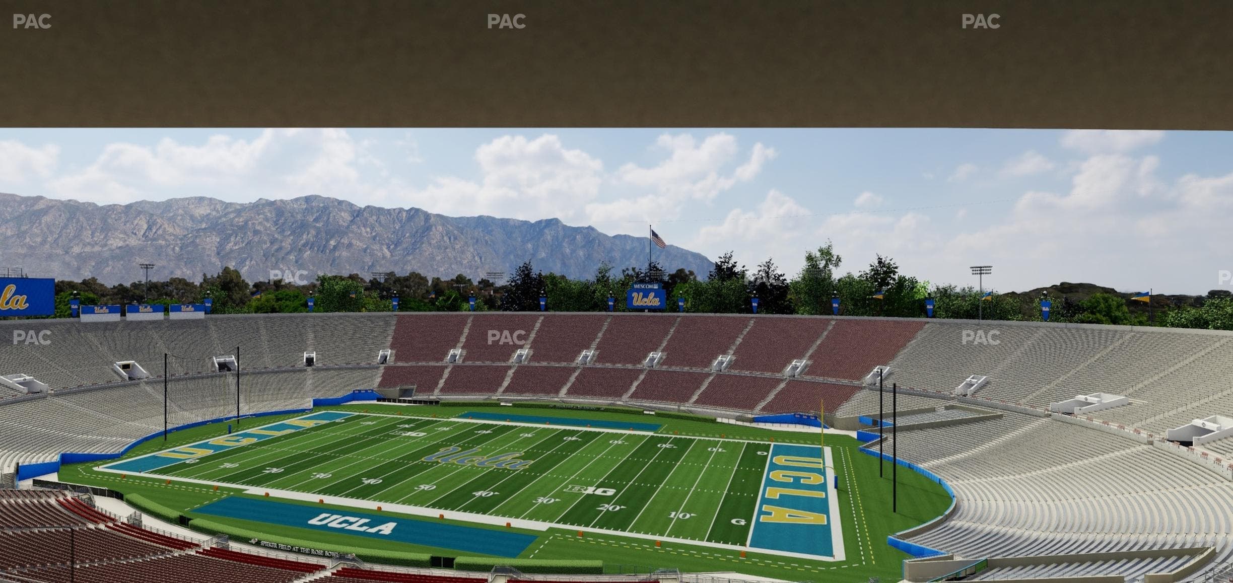 Rose Bowl Stadium - Section Suite E 8 Seat View