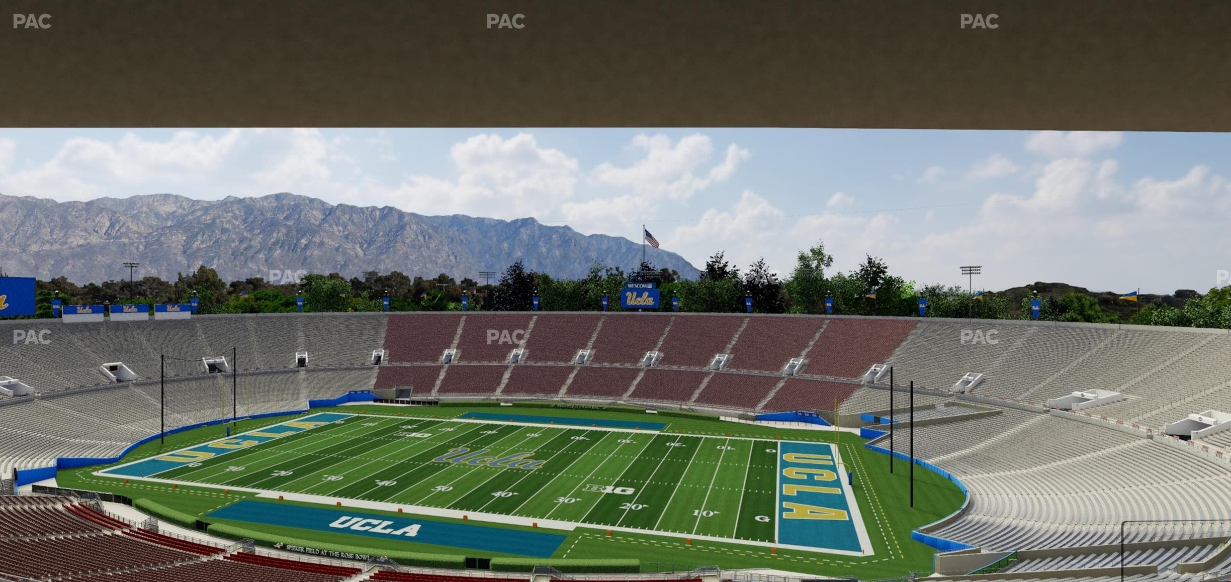 Rose Bowl Stadium - Section Suite E 9 Seat View