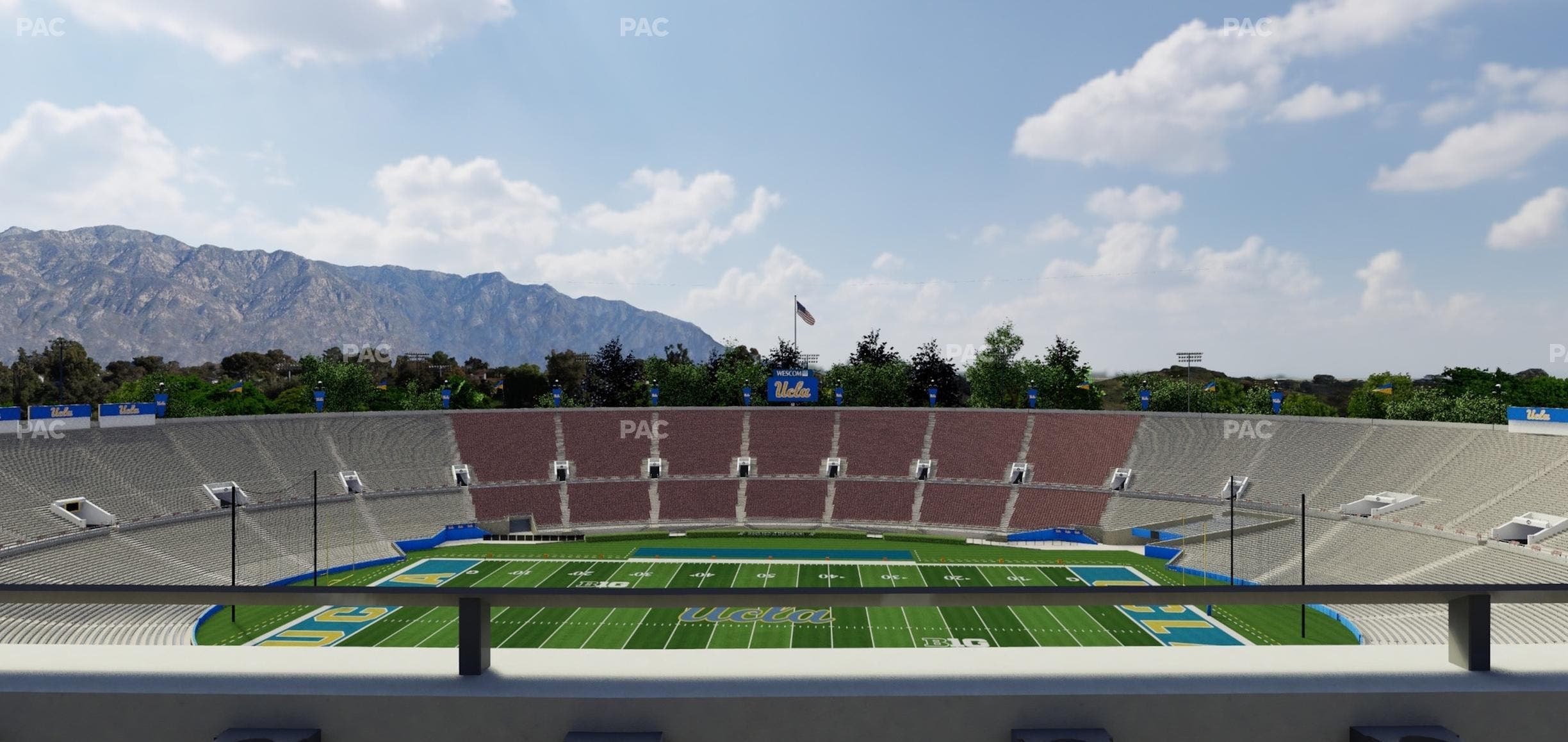 Rose Bowl Stadium - Section Suite F 10 Seat View